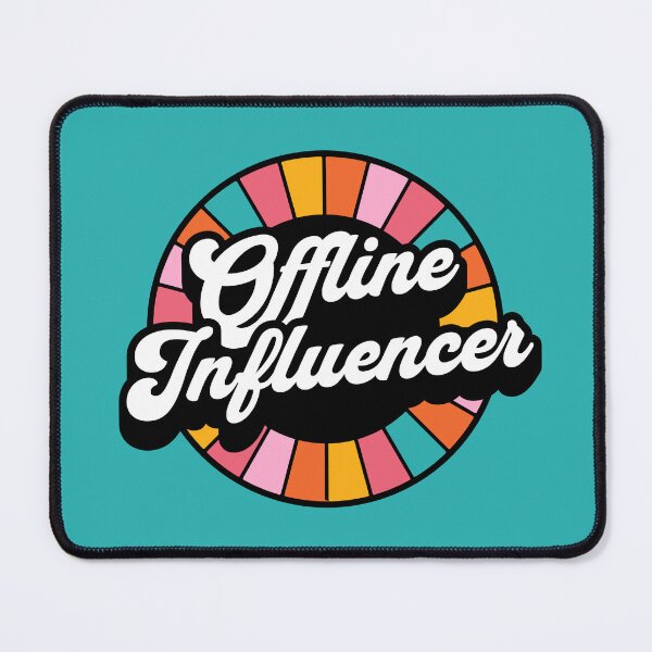 Item preview, Offline Influencer Bright Colors designed and sold by MyPetMinotaur.