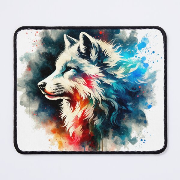 Item preview, 4008 Colorful Wolf designed and sold by Magic3D.