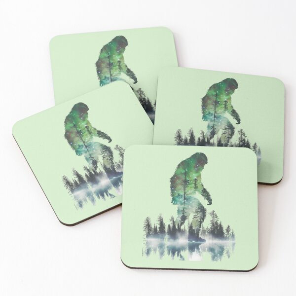 Item preview, Aurora Yeti: Mystical Northern Lights  designed and sold by olademar.