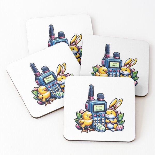 Item preview, Happy Easter Handheld Radio Ham Radio Nice Gifts For Amateur Radio Lovers Radio Operator Amateur Radio Enthusiast  designed and sold by Waves-of-Art.