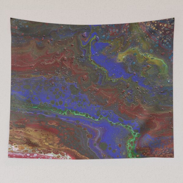 Item preview, Daddy Rockin Strong 1 Colbalt Acrylic Abstract designed and sold by Doug  Siegel.