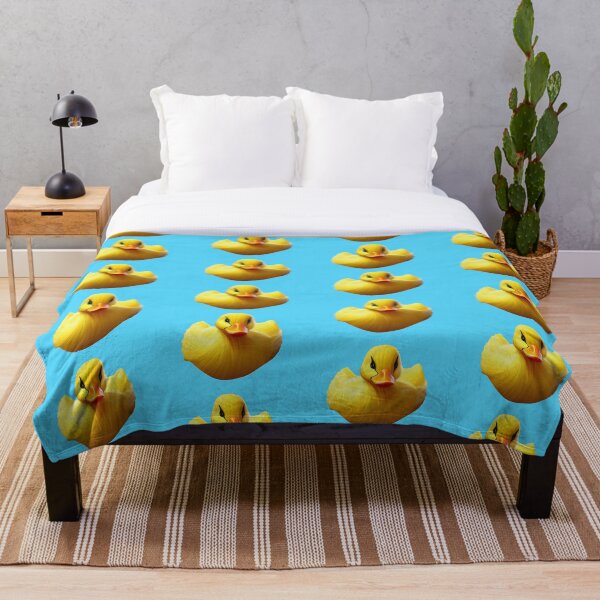 Item preview, Cry Me a River Duck /Fondo azul/Versión de patrón designed and sold by eXo-Designs.