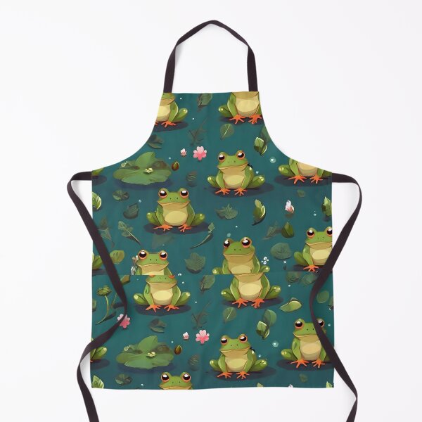 Item preview, Adorable Frog Patterns: Whimsical Designs for Nature Lovers designed and sold by AYACHI90.