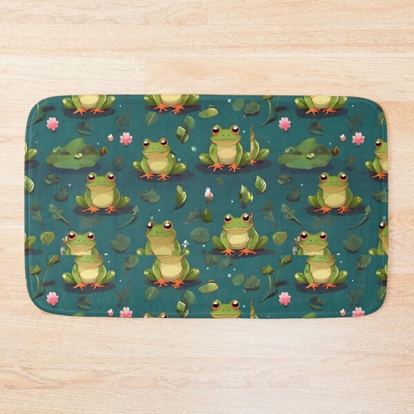 Item preview, Adorable Frog Patterns: Whimsical Designs for Nature Lovers designed and sold by AYACHI90.