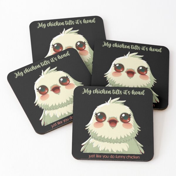 Item preview,   My chicken tilts it's head just like you  designed and sold by ArtFeverShop.