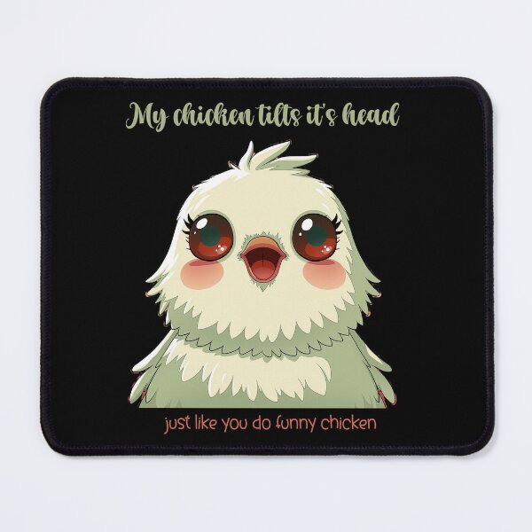 Item preview, My chicken tilts it's head just like you designed and sold by ArtFeverShop.