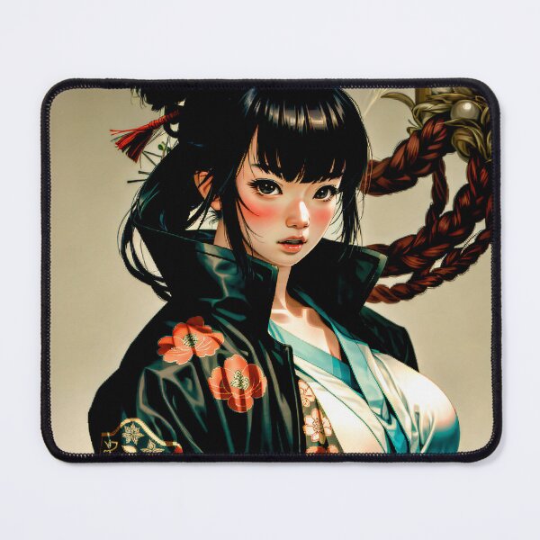 Item preview, Sweet Manga Style Asian Samurai Girl designed and sold by NPC-Trader.