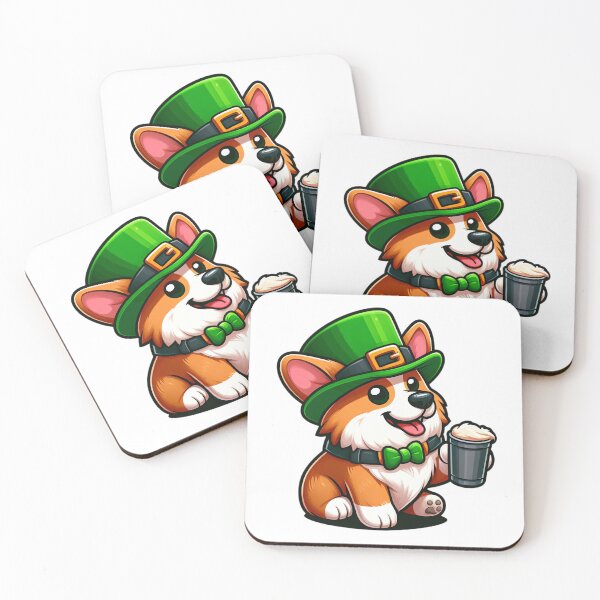 Artikelvorschau, Fröhlicher Corgi: St. Paddy's Mischief entworfen und verkauft von EpicPaws.