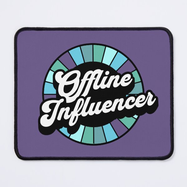Item preview, Offline Influencer Purple and Blue designed and sold by MyPetMinotaur.