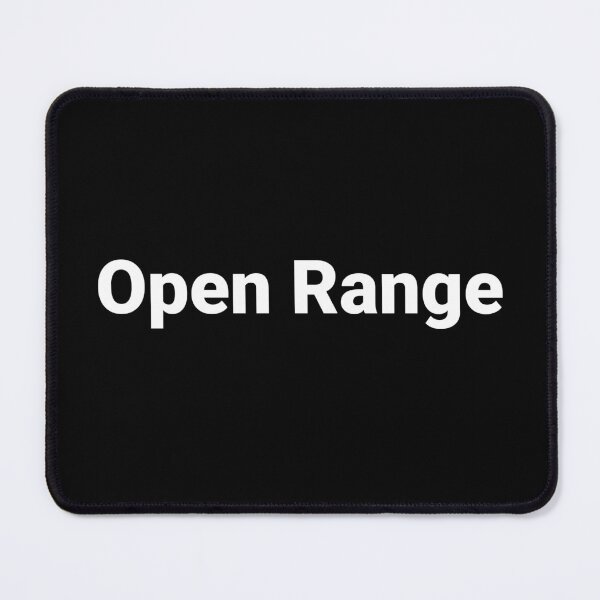 Item preview, Open Range designed and sold by Text-based T-Shirts and Gifts.