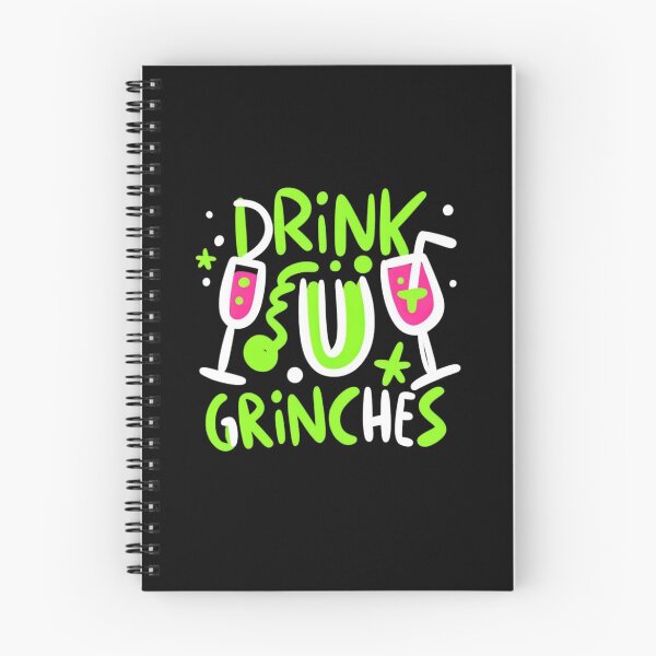 Item preview, Drink Up Grinches: Festive Holiday Image for Your Clothing designed and sold by Gatsbird Design.