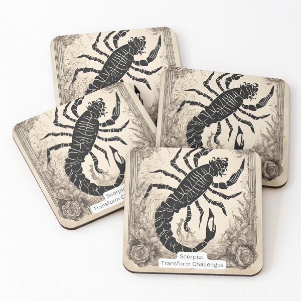 Item preview, Transform Challenges: Scorpio Constellation Affirmation designed and sold by Lorets-Designs.