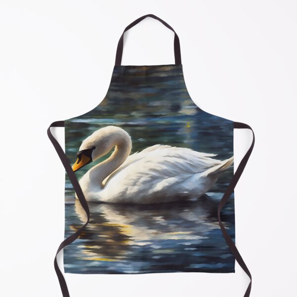Item preview, white swan, oil designed and sold by elegantpaterns.