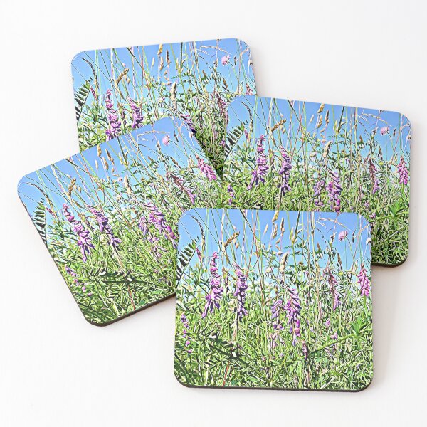 Item preview, Tufted vetch wildflower meadow by Wild Designs designed and sold by wilddesignstees.