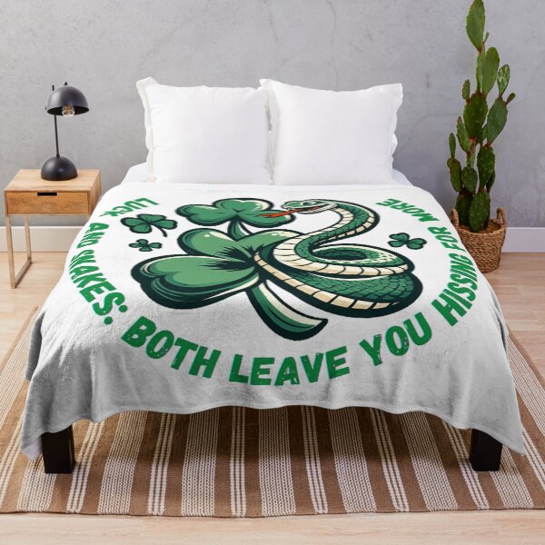 Item preview, Luck and snakes: both leave you hissing for more designed and sold by DShirtRepublic.