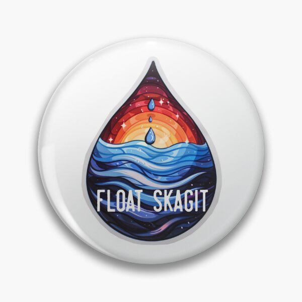 Item preview, Float Skagit Water Drop designed and sold by Gritz - Photographer, AI Artist.