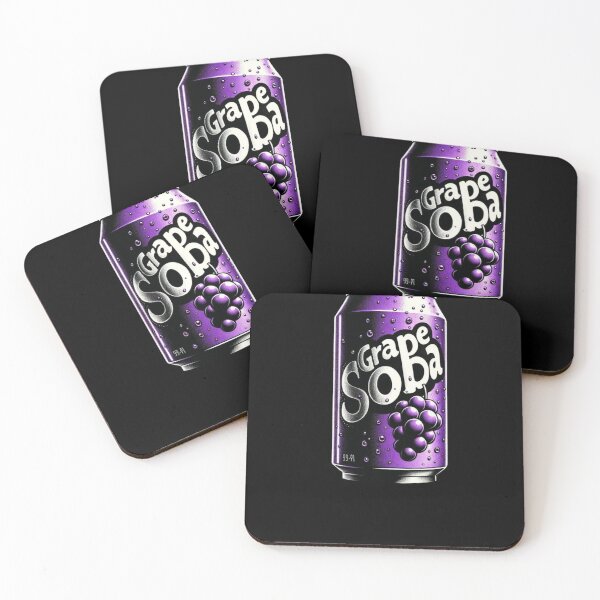 Item preview, Grape Soda Delight: diseño funky para impresión de ropa designed and sold by Gatsbird Design.