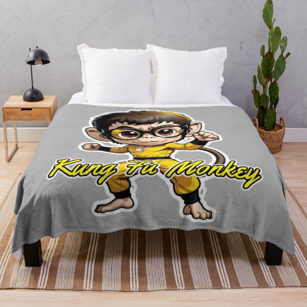 Item preview, Funny Kung Fu Master Monkey Lee designed and sold by TheArtOfPat.