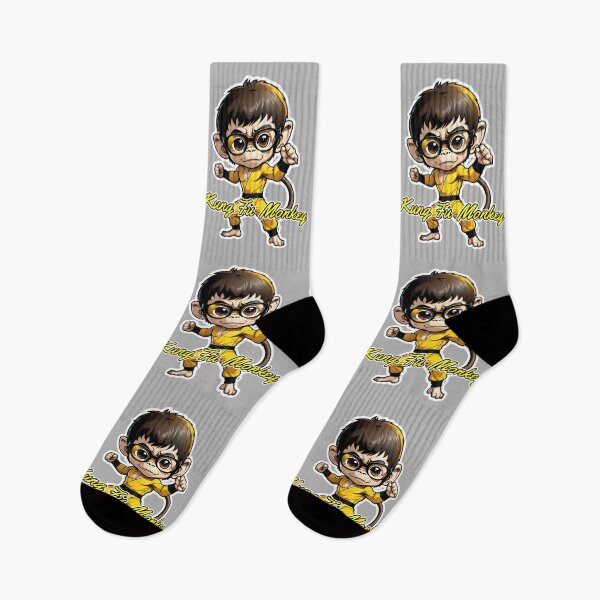 Item preview, Funny Kung Fu Master Monkey Lee designed and sold by TheArtOfPat.