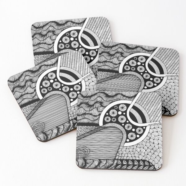 Item preview, Line Work - Waves designed and sold by maratusha.