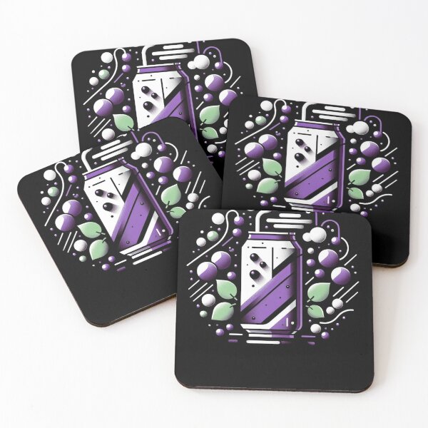 Item preview, Grape Soda Delight: Vibrant Image Print for Stylish Apparel designed and sold by Gatsbird Design.