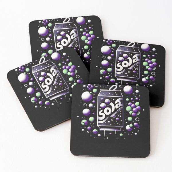 Item preview, Grape Soda Delight: Vibrant Image for Unique Clothing Print designed and sold by Gatsbird Design.