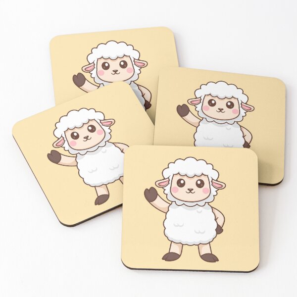 Item preview, Ewe-nique Elegance: Cute Standing Sheep designed and sold by hjian8219.