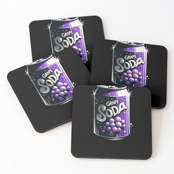 Item preview, Grape Soda Distressed Print: Stylish and Vibrant Design for Clothing designed and sold by Gatsbird Design.