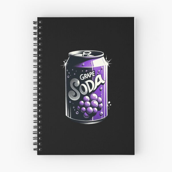 Item preview, Grape Soda Distressed Print: Stylish and Vibrant Design for Clothing designed and sold by Gatsbird Design.
