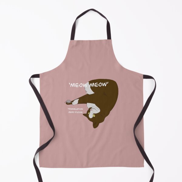 Item preview,  White and Brown Cat - Zero Fucks designed and sold by harmopiavu.