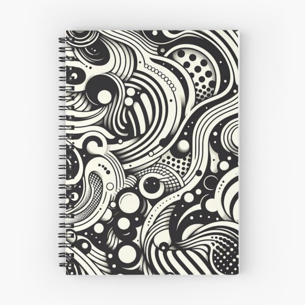 Item preview, Vector Seamless Black And White Irregular Rounded Lines Halftone Transition Abstract Background Pattern designed and sold by asbno19.