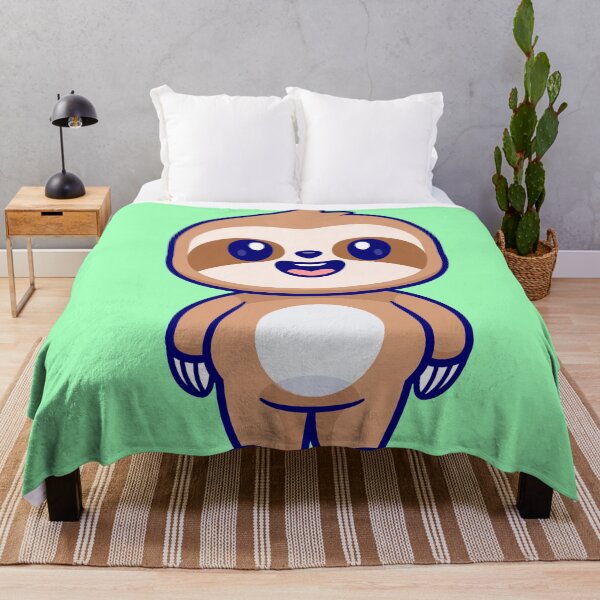 Item preview, Slothful Serenity: Cute Standing Sloth designed and sold by hjian8219.