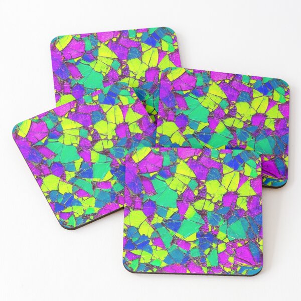 Item preview, Abstract Colorful Purple Yellow and Green Pattern designed and sold by calibrit.