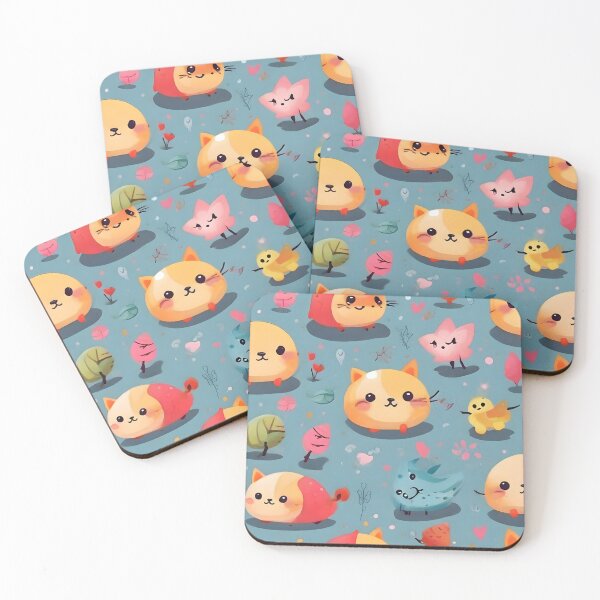 Item preview, Playful Cat Patterns: Adorable Designs for Feline Enthusiasts designed and sold by AYACHI90.