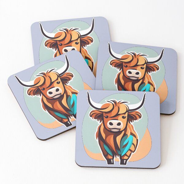 Item preview, Highland cow designed and sold by Flamprincesss.