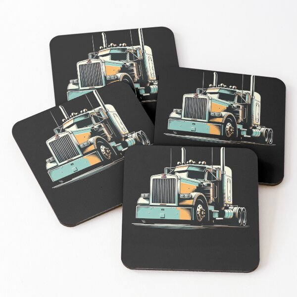 Item preview, Peterbilt Vintage Truck Print | Stylish Clothing Design designed and sold by Gatsbird Design.