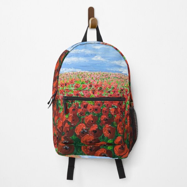 Item preview, Gleaming Field of Ruby Poppies designed and sold by Margwizart.