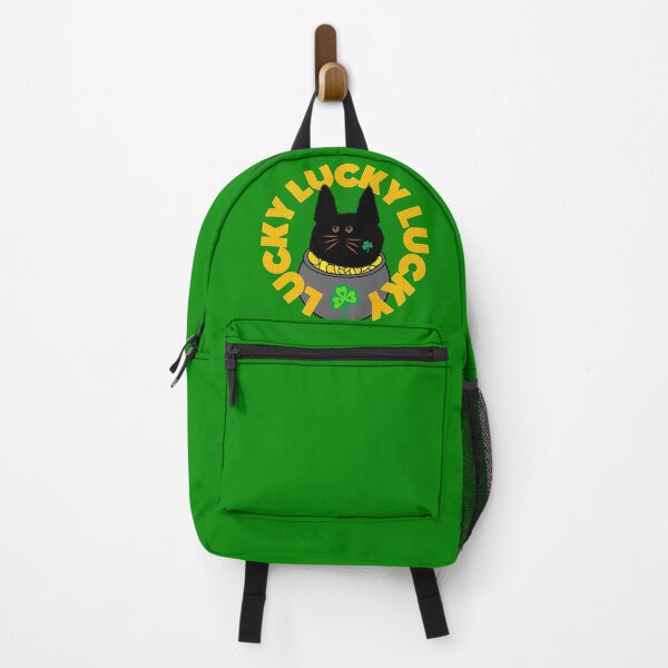 Item preview, Saint Patrick’s Lucky Gold Shamrock Cat designed and sold by chowlet.