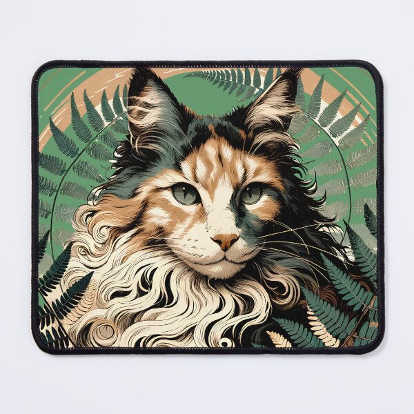 Item preview, Dilute Calico Mainecoon Fern designed and sold by FrictionMaxxing.