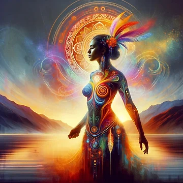 Artwork thumbnail, Cosmic Awakening   by Sienna Hamilton-Katene
