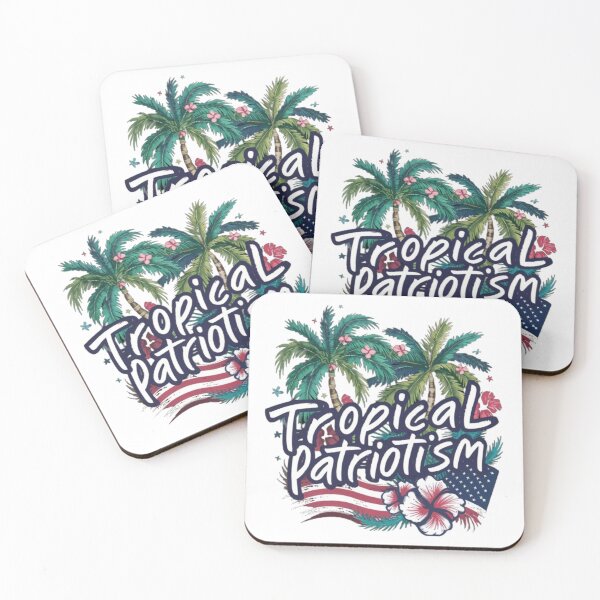Item preview, Tropical Patriotism designed and sold by JonysCreativeDesigns.