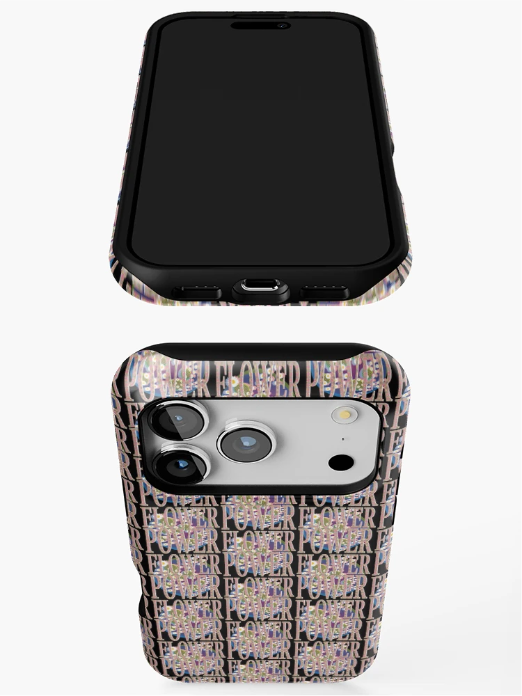 Thumbnail 3 of 4, iPhone Case, Flower Power designed and sold by Rickybrook.