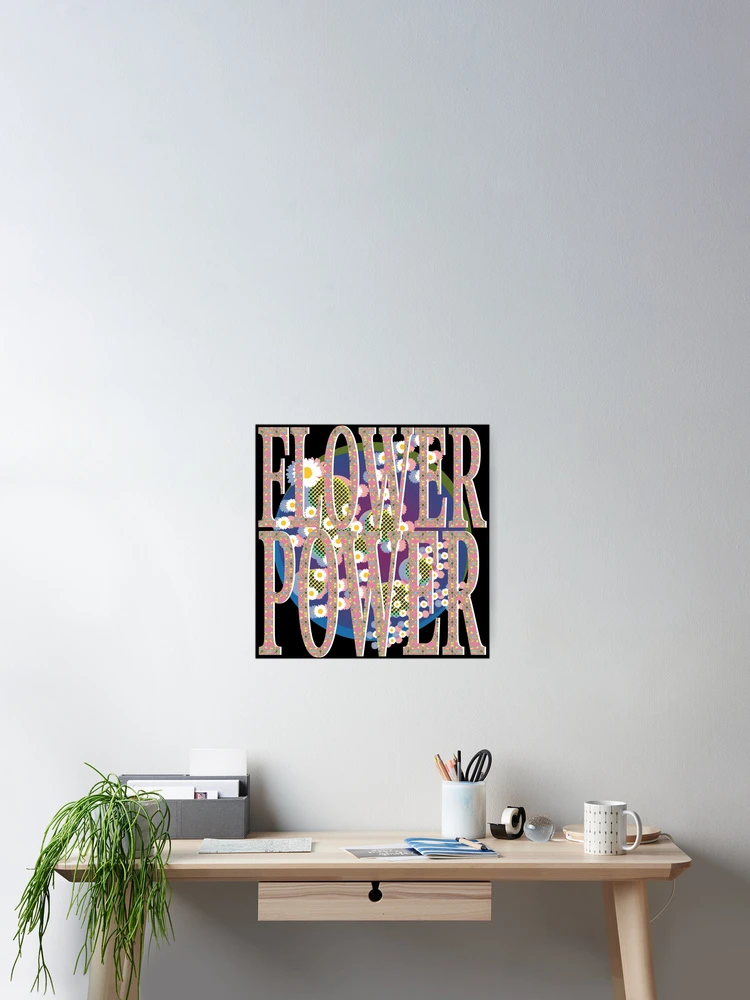 Thumbnail 2 of 3, Poster, Flower Power designed and sold by Rickybrook.