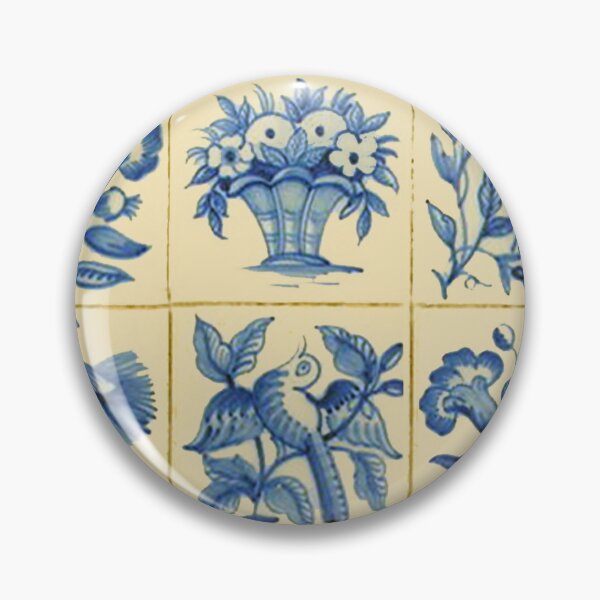 Artikelvorschau, Blaue Barockfliesen entworfen und verkauft von Madalena Lobao-Tello.