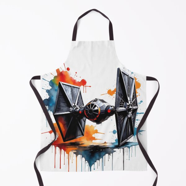 Item preview, Tie fighter - Splash art designed and sold by Tea-Shirt-Break.