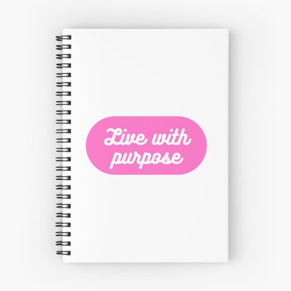 Item preview, Live with purpose  designed and sold by CharmStudio.