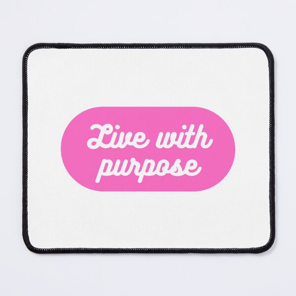 Item preview, Live with purpose  designed and sold by CharmStudio.