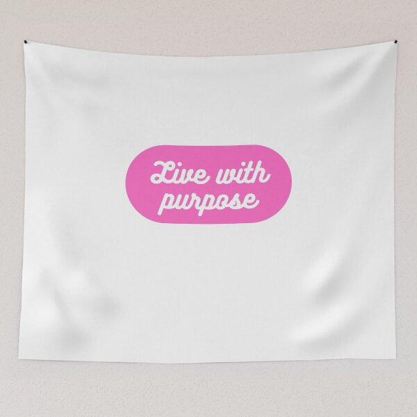 Item preview, Live with purpose  designed and sold by CharmStudio.