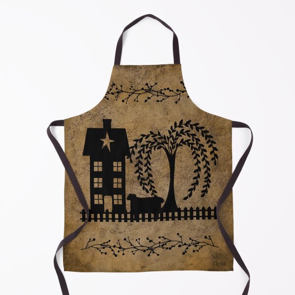 Item preview, Large Format Prim Saltbox House and Willow Tree designed and sold by CheriesArt.