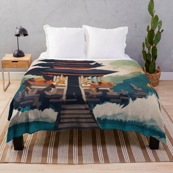 Item preview, Bali Temple Tropical Indonesia Art designed and sold by TheJoeyStudio.